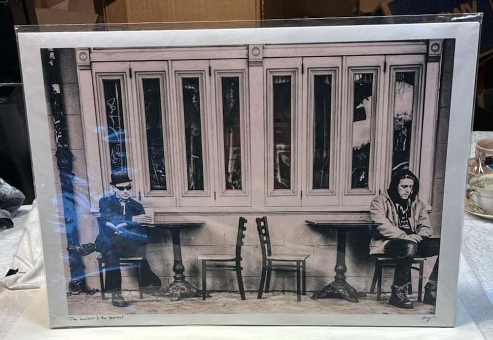 May Photography The Musician And The Pessimist Print Black And White